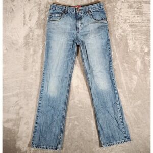 JK Indigo Jeans Boy's 30X31 (Tag 18H) Blue Straight‎ 8802A